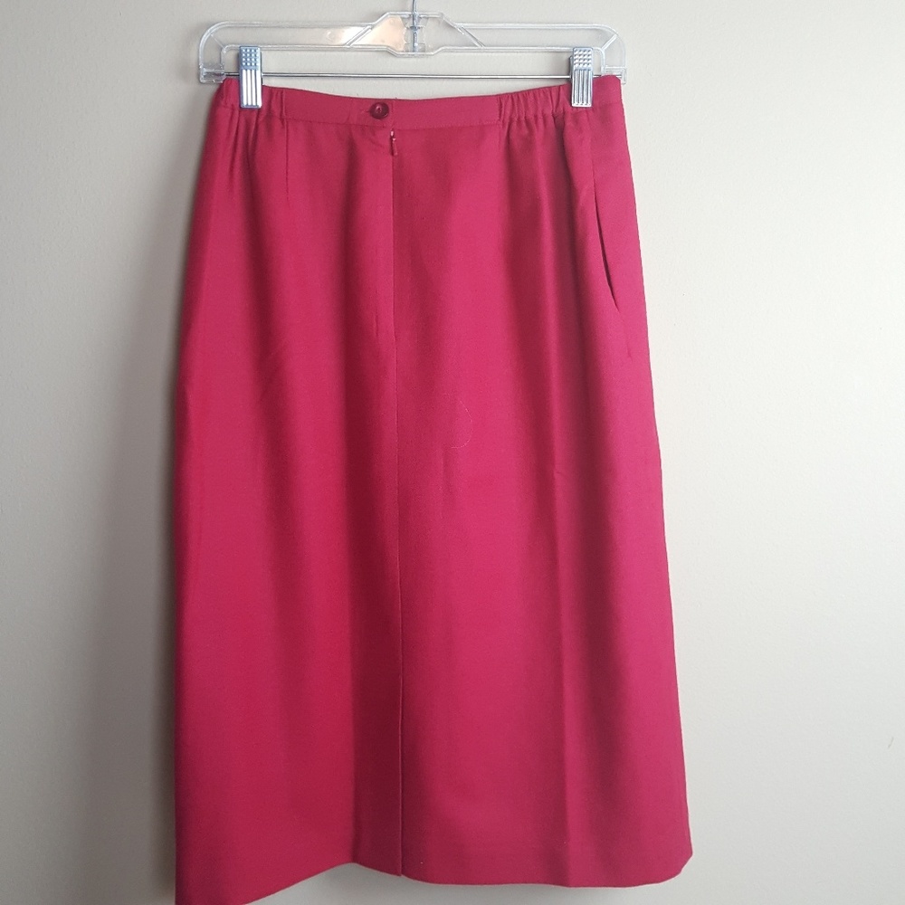 APPLESEED'S  100% Wool Career Pencil Skirt